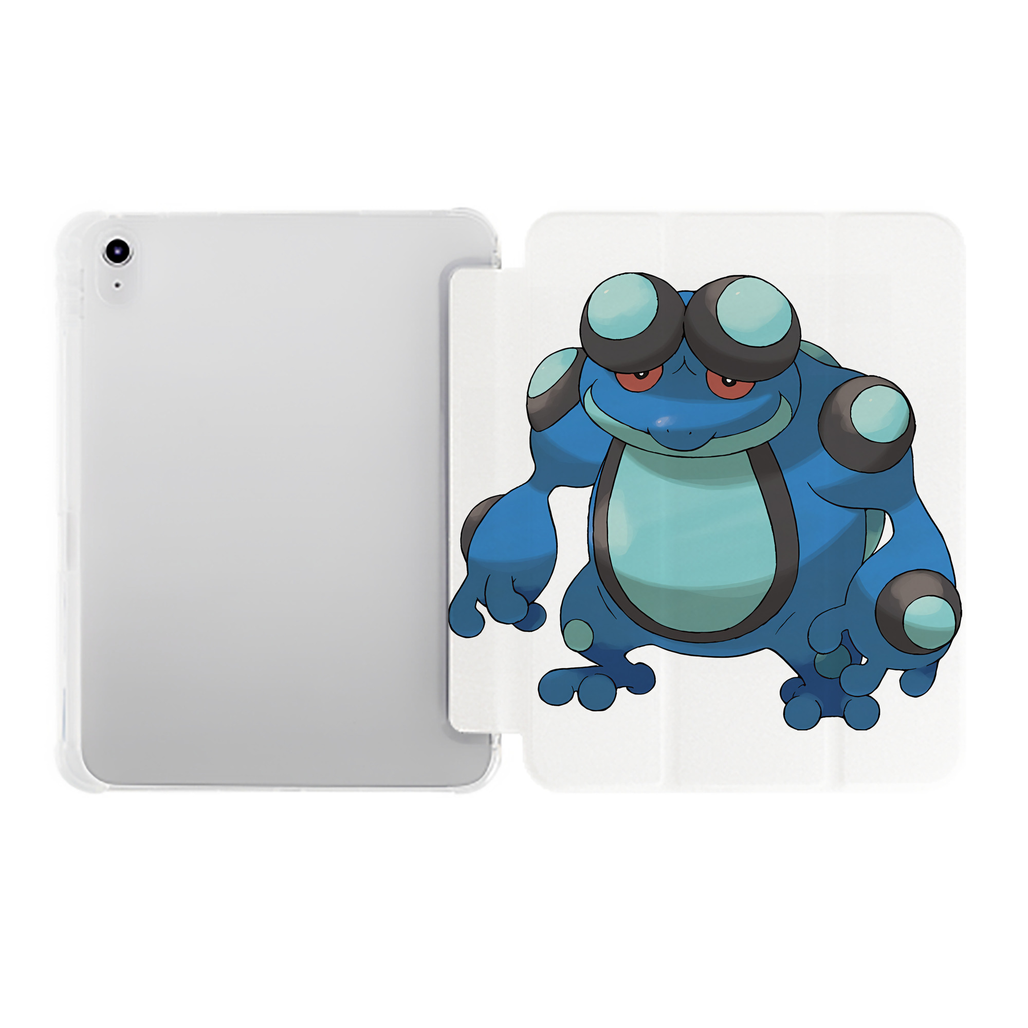 （画像用） ポケットモンスター Pokémon IPad ケース ペン収納付き 三つ折りスタンド PUレザー×シリコン 対応機種9.5/10.5/10.9インチ